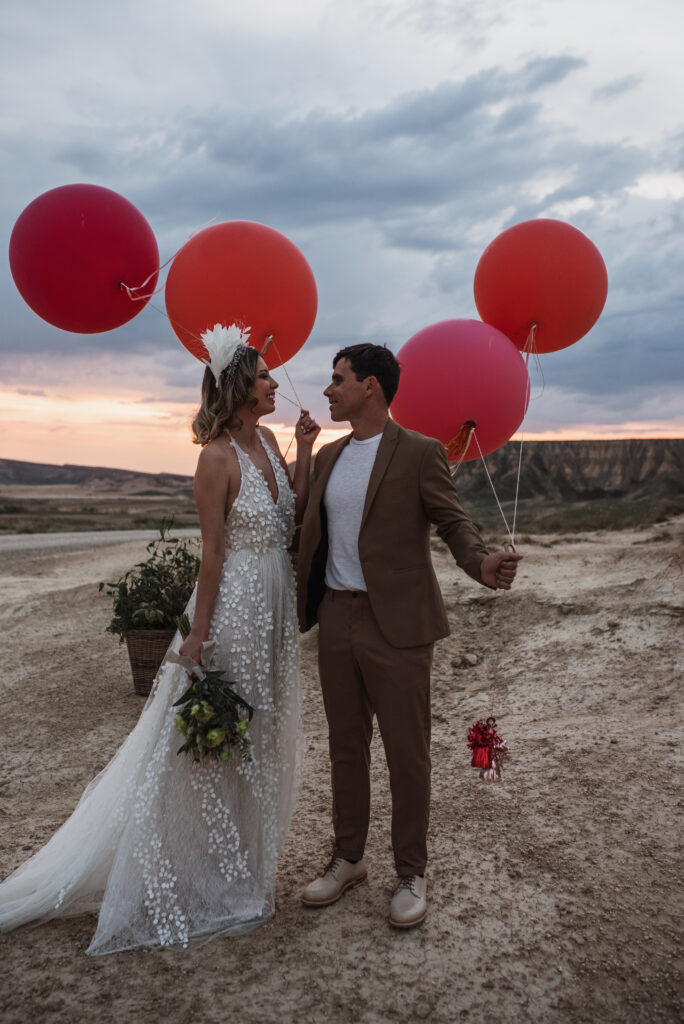 1 novios bardenas reales post boda alicia rueda