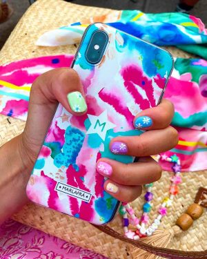 carcasa-nombre-personalizada-silicona-resistente-estampada-colores-verano