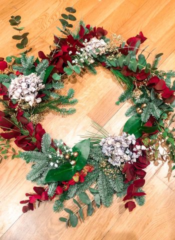 corona navidad talleres navarra pamplona