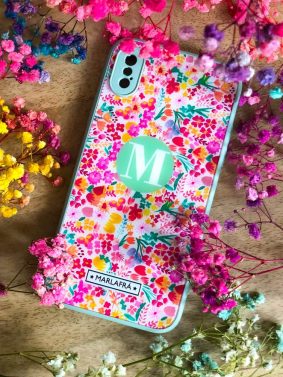 carcasa-cristal-flores-brillante-templado-personalizada-estampada