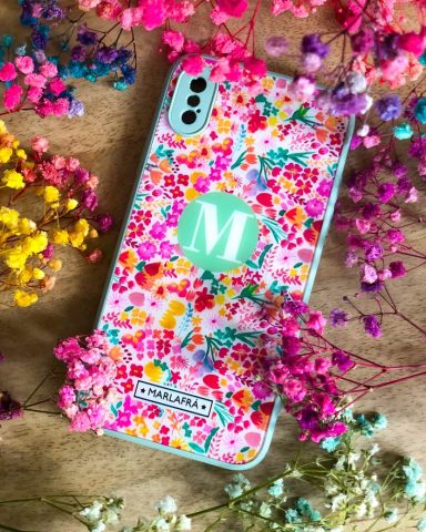 carcasa-cristal-flores-brillante-templado-personalizada-estampada