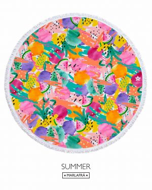 Toalla redonda PERSONALIZADA - Imagen 3