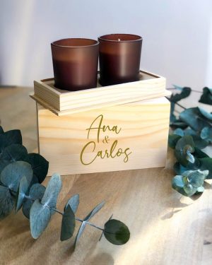 Vela Madera Personalizada - Imagen 4
