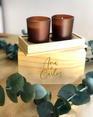 Vela Madera Personalizada - Imagen 2