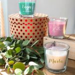 Vela Cristal Personalizada