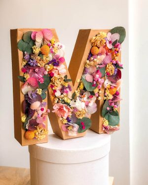 Letra flor preservada - Imagen 11