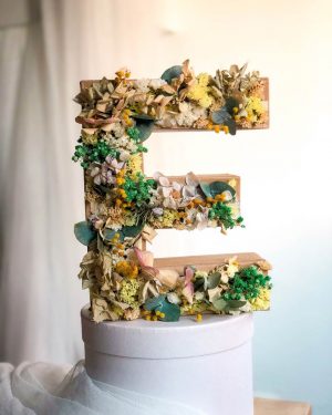 Letra flor preservada - Imagen 12