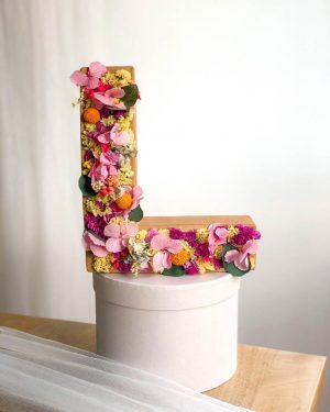 Letra flor preservada - Imagen 6