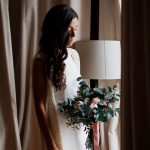 Ramo de novia preservado PEONÍAS