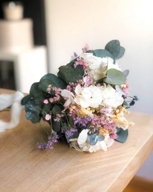 Ramo de novia preservado COQUETO - Imagen 4