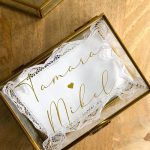 Caja anillos personalizada