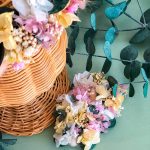 Broche flor preservada