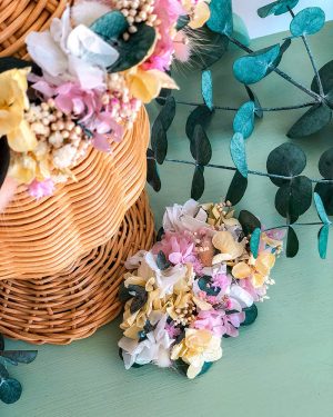 Corona flor preservada completa - Imagen 3