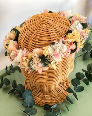 Corona flor preservada completa - Imagen 2