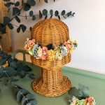 Tocado flor preservada