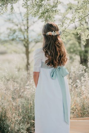 Tocado flor preservada - Imagen 2