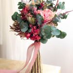 Ramo flor preservada rosa
