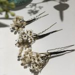 Horquillas con flores