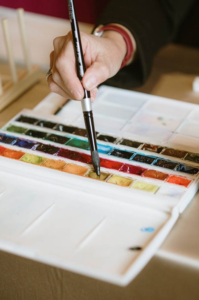 boda acuarela pamplona