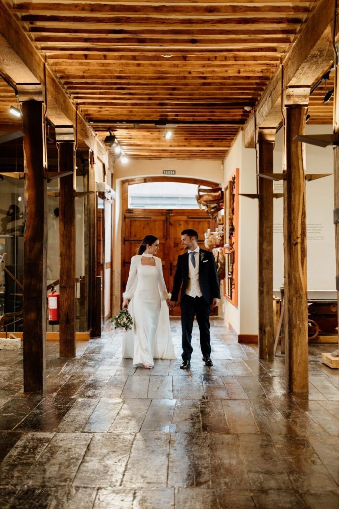 boda bodegas otazu maite mario