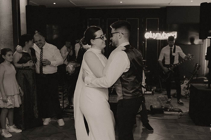 boda gorraiz baile novios