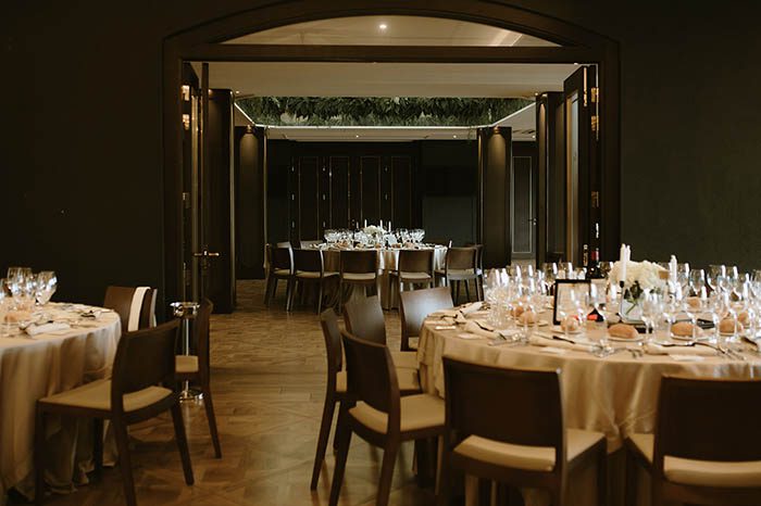 boda gorraiz mesa banquete