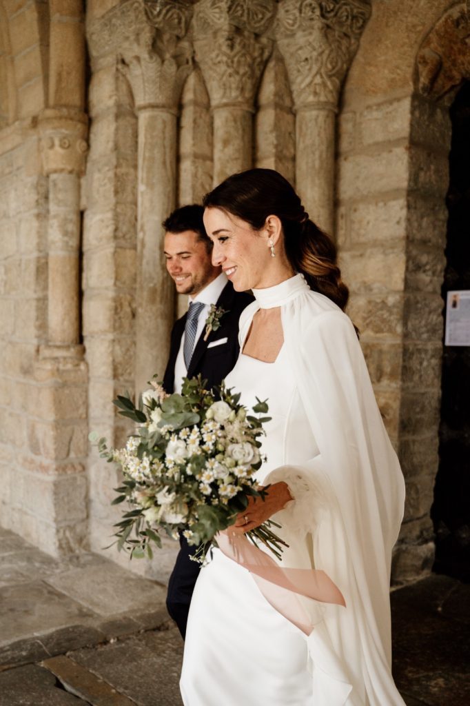 boda gozolaz navarra iglesia salida