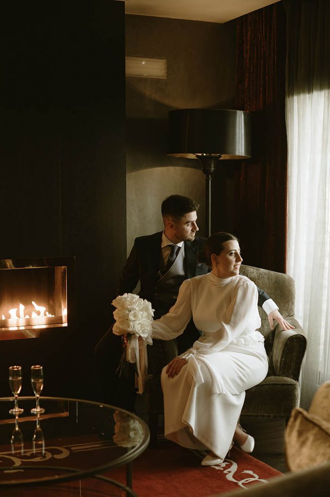 boda pamplona gorraiz pareja